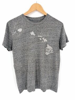 Honolua Surf Co Hawaiian Islands Map Tee Small